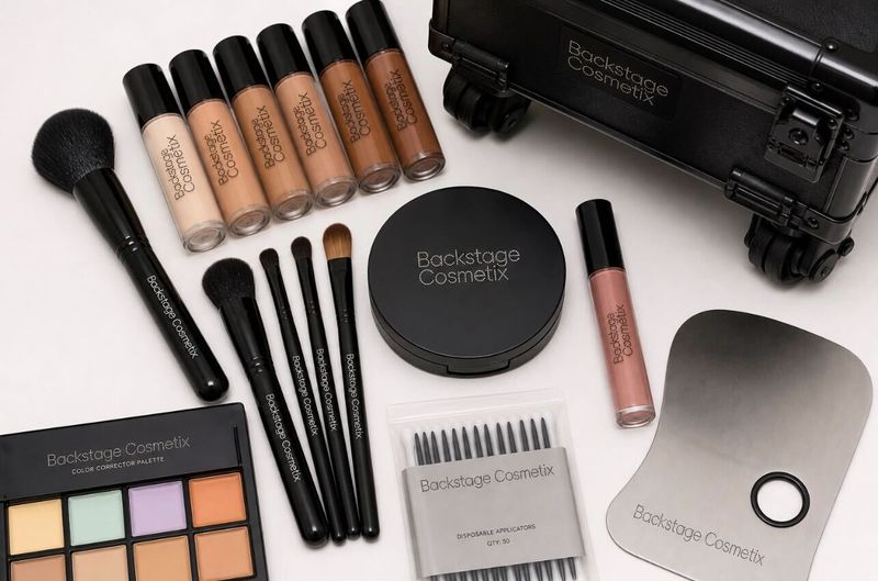 Backstage Cosmetix product lineup